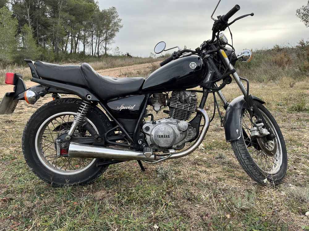 Yamaha sr 250 cafe scrambler transport