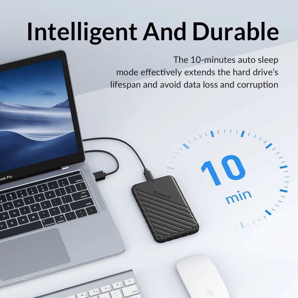 Orico 25PW1-C3 Type-C USB3.1 Gen1 зовнішня кишеня корпус SATA HDD 2.5