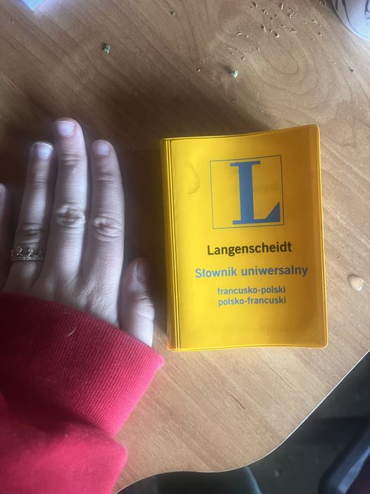 Maly podreczny slownik francusko polski