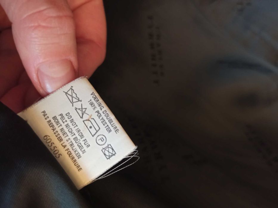 Długi klasyczny damski płaszcz wełna i kaszmir 38 40