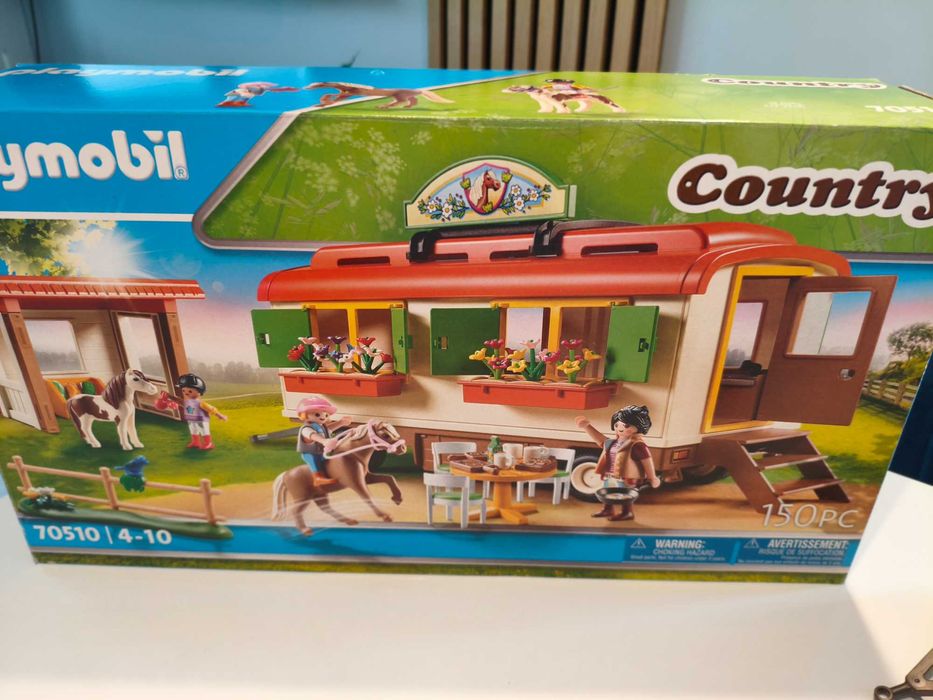 Playmobil 70510 Pony Camp Overnight Wagon