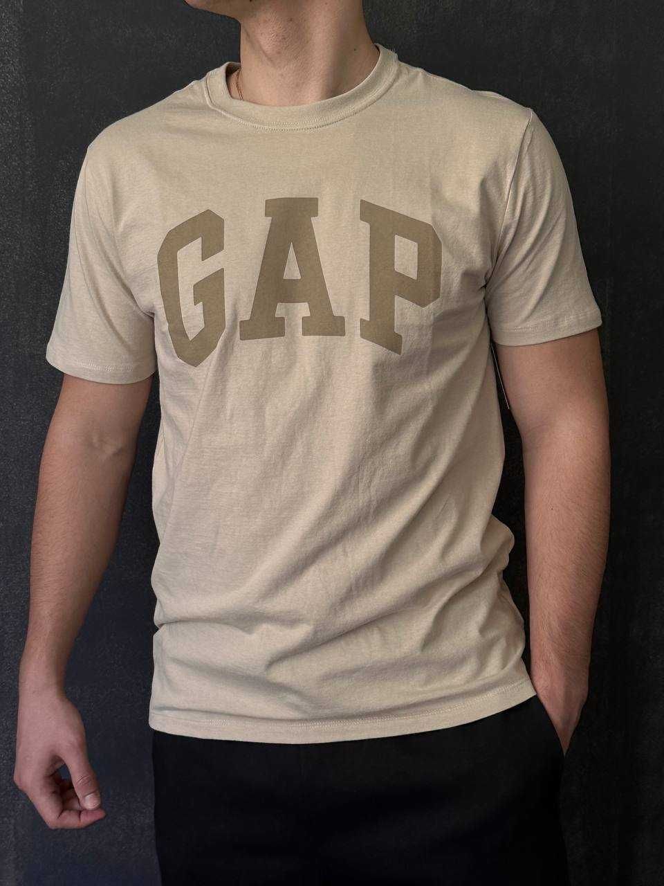 Футболка Gap Bedrock Beige Тонка