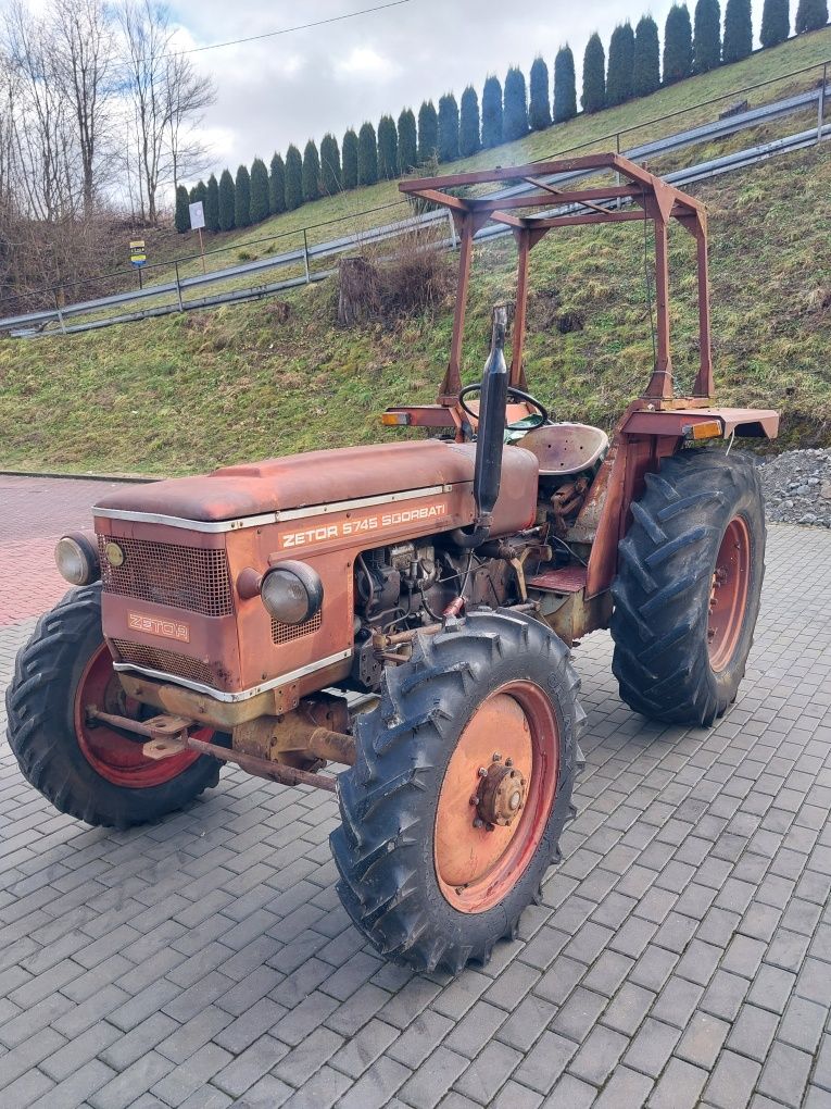 Zetor 5745 wszystko dzialajace C360 4x4