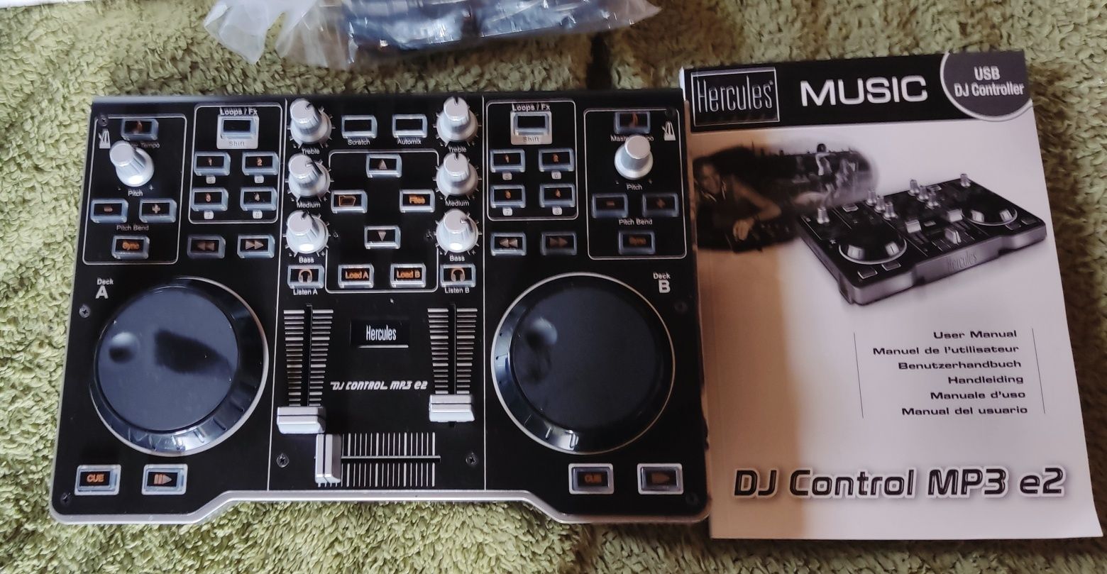 Consola Hercules DJ Control MP3 e2 Bom Estado