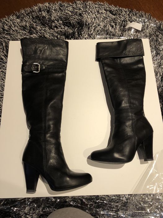 Bota Cano alto Pele Pedro Miguel