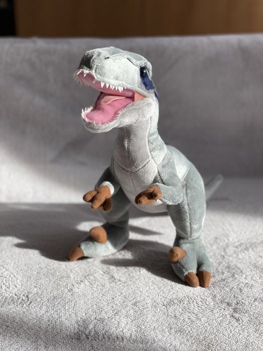 Динозавр велоцираптор та тиранозавр мʼяка іграшка