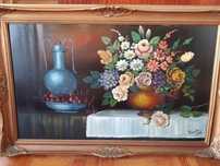 Quadro a óleo. MFernanda Teixeira