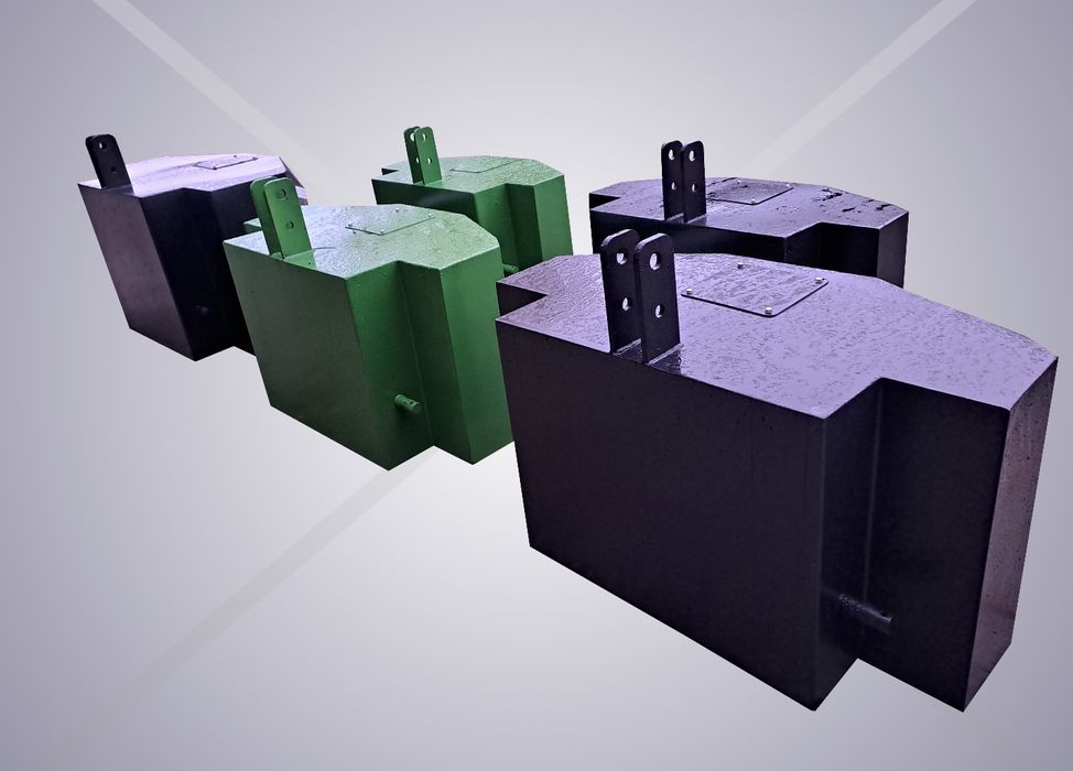 Balast Obciążnik kat cat tuz 2 3 600kg 800kg 1000kg 1200kg 1400kg