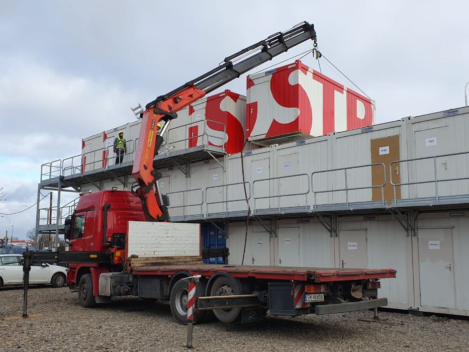 Transport HDS Kontenery Usługi HDS Platforma Ponadnormatywny