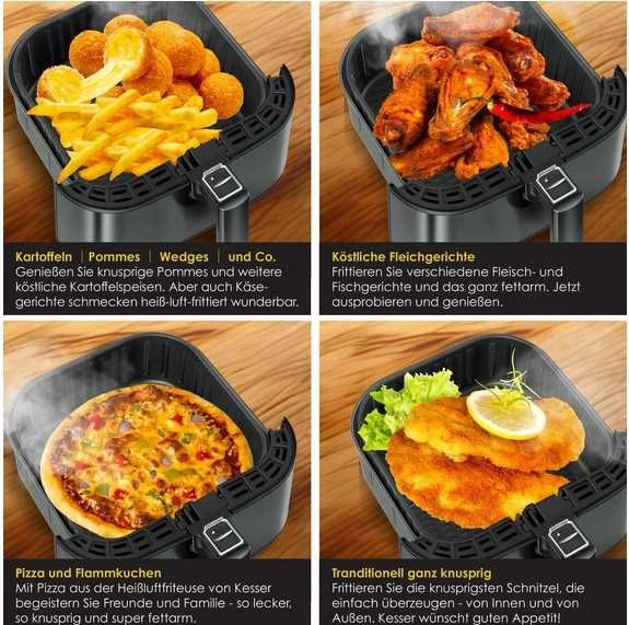 Frytkownica beztłuszczowa 1700W 5,5 L