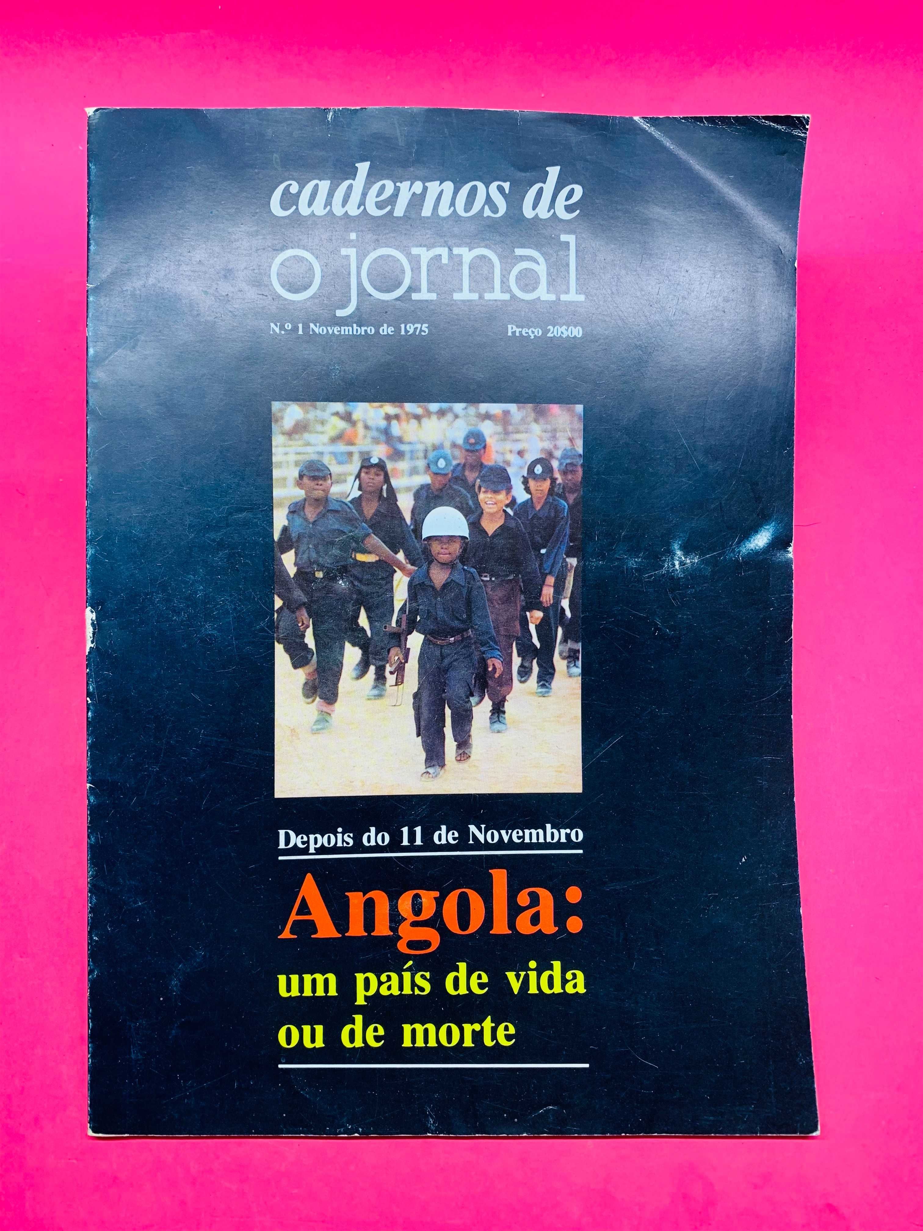 Cadernos de O Jornal Nº1, Novembro 1975 - RARO