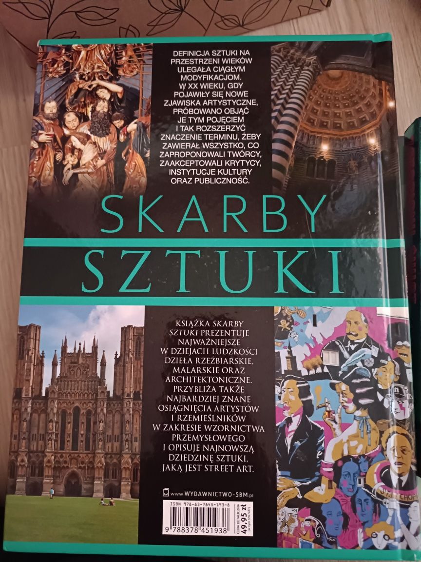 Książka Skarby Sztuki