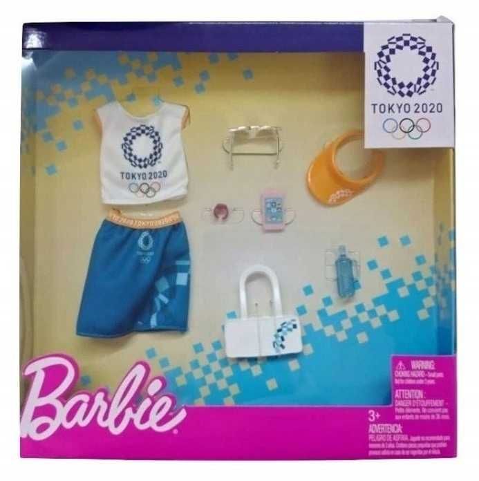 Barbie Ubranko OLIMPIJKA TOKYO Zestaw GJG35 B2