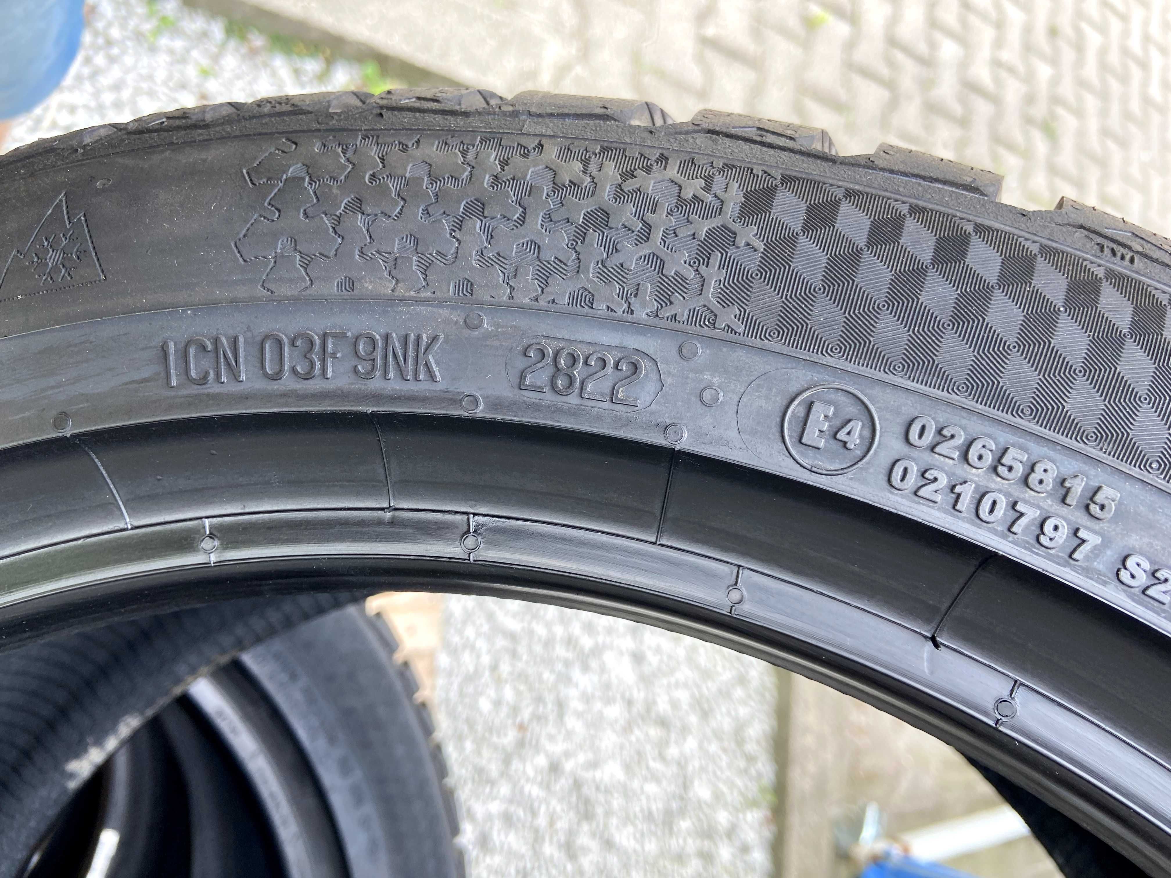 2x 225/45R17 Continental Winter TS870 Rant 2022r