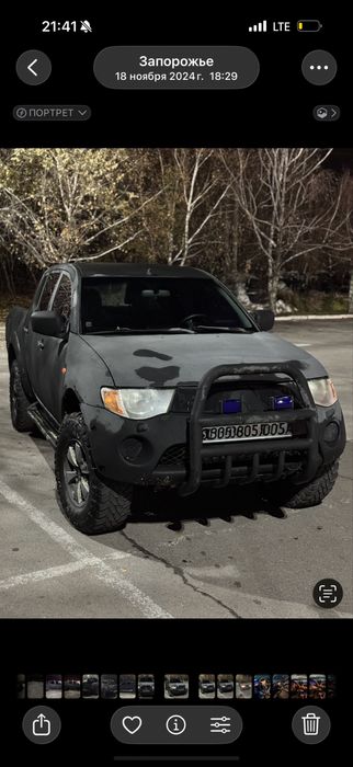 Разборка Шрот запчастини Mitsubishi L200  06-16 4D56-U
