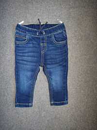 Nowe jeansy niemowlęce r. 68 C&A