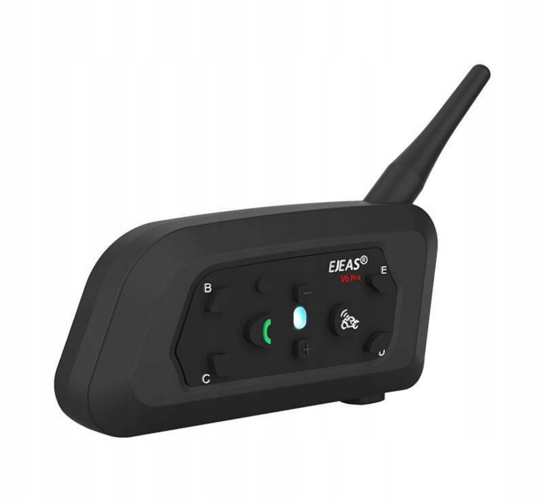 Nowy Interkom Motocyklowy EJEAS V6 Pro Bluetooth 1200m