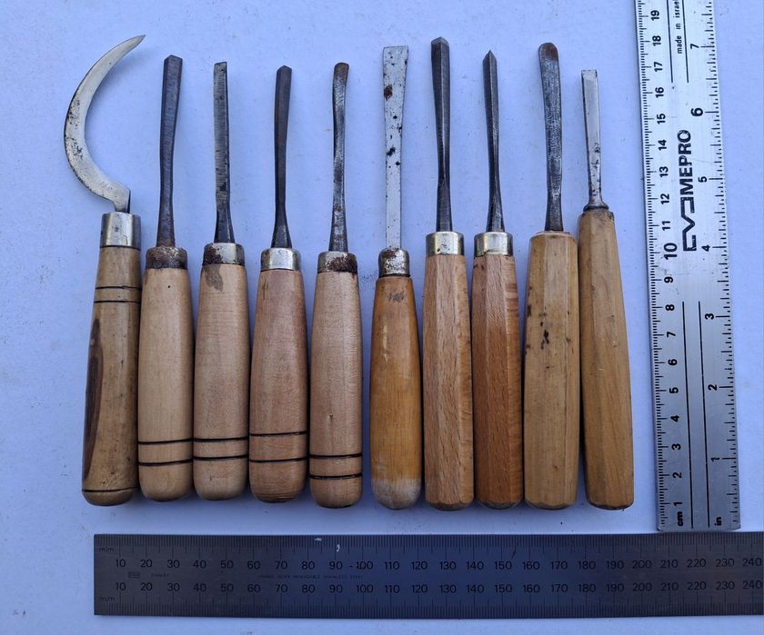 Graminhos Facas Luthier Goivinhas Marcenaria