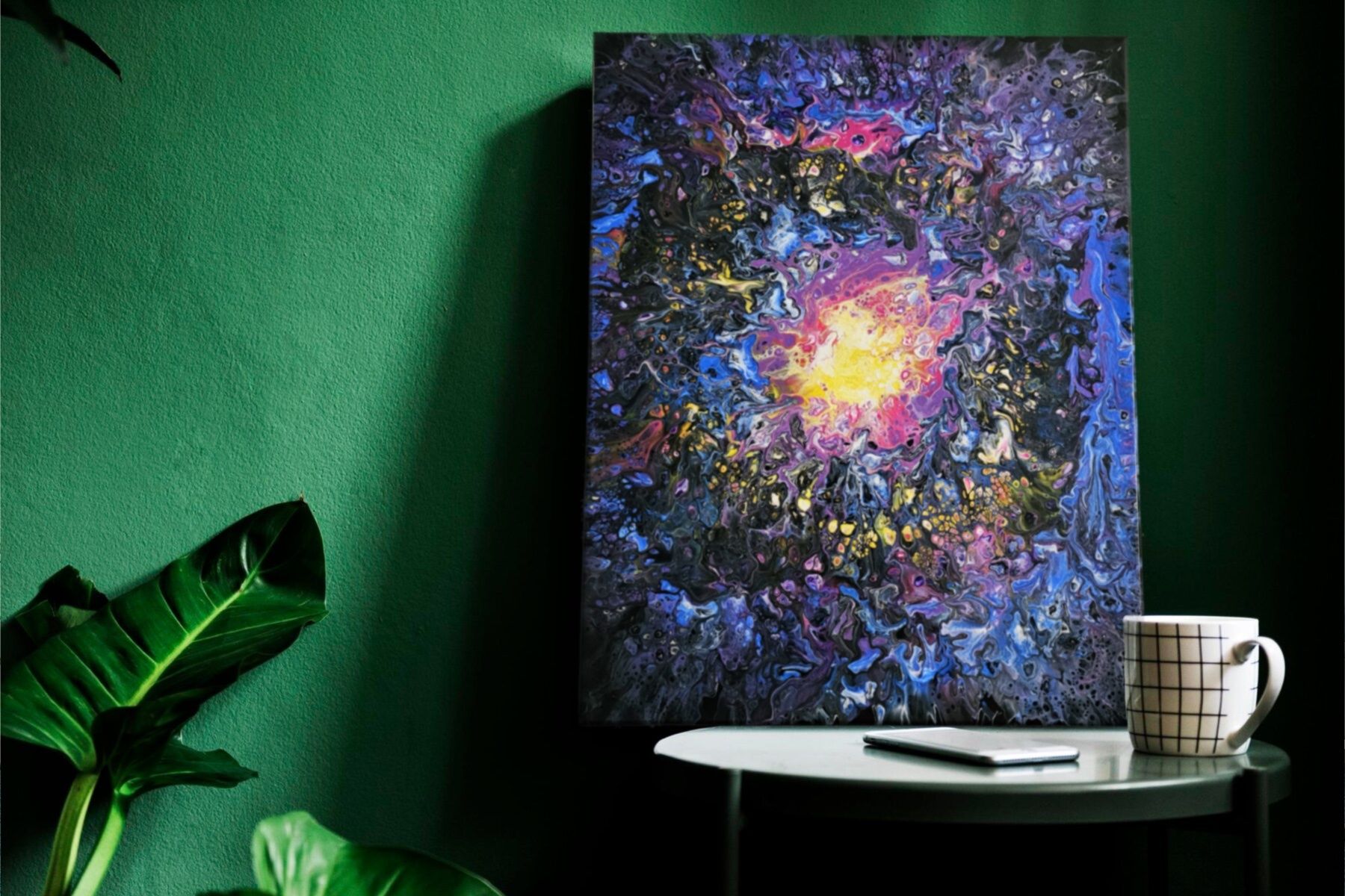 Nowoczesny obraz sztuka nowoczesna Do domu salonu biura handmade 40x50