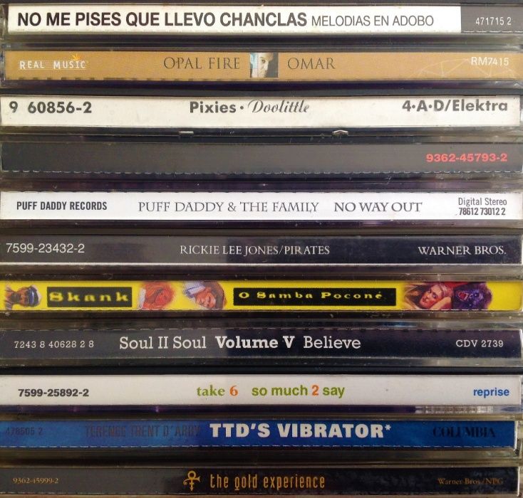 50 CDS - Vários Estilos Musicais -RAROS - Muito Bom Estado