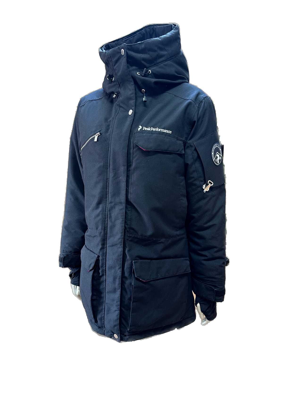 PEAK PERFORMANCE KLONDYKE damska ocieplana gruba kurtka parka zimowa S