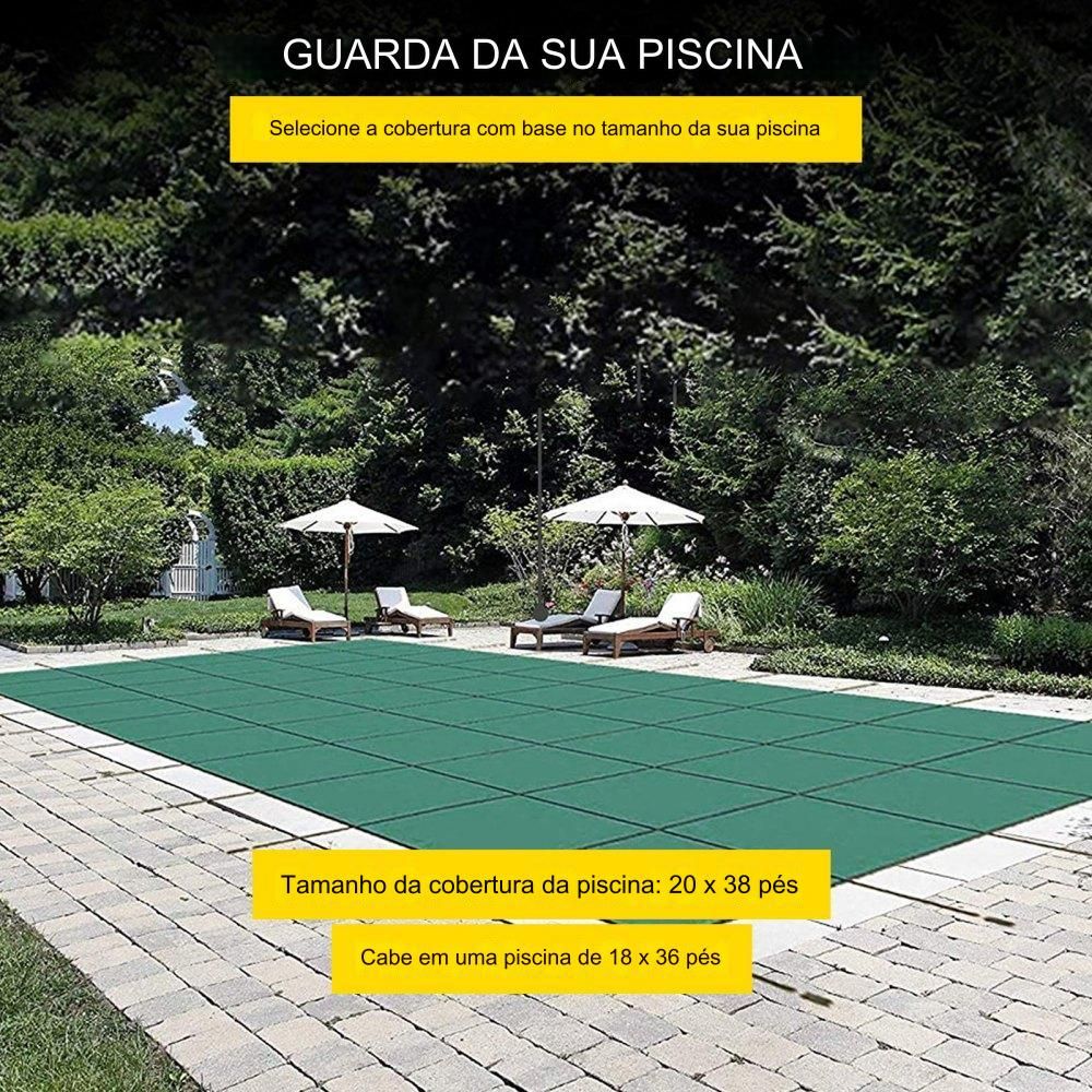 Capa de Piscina Retangular - 5,5x10,9m