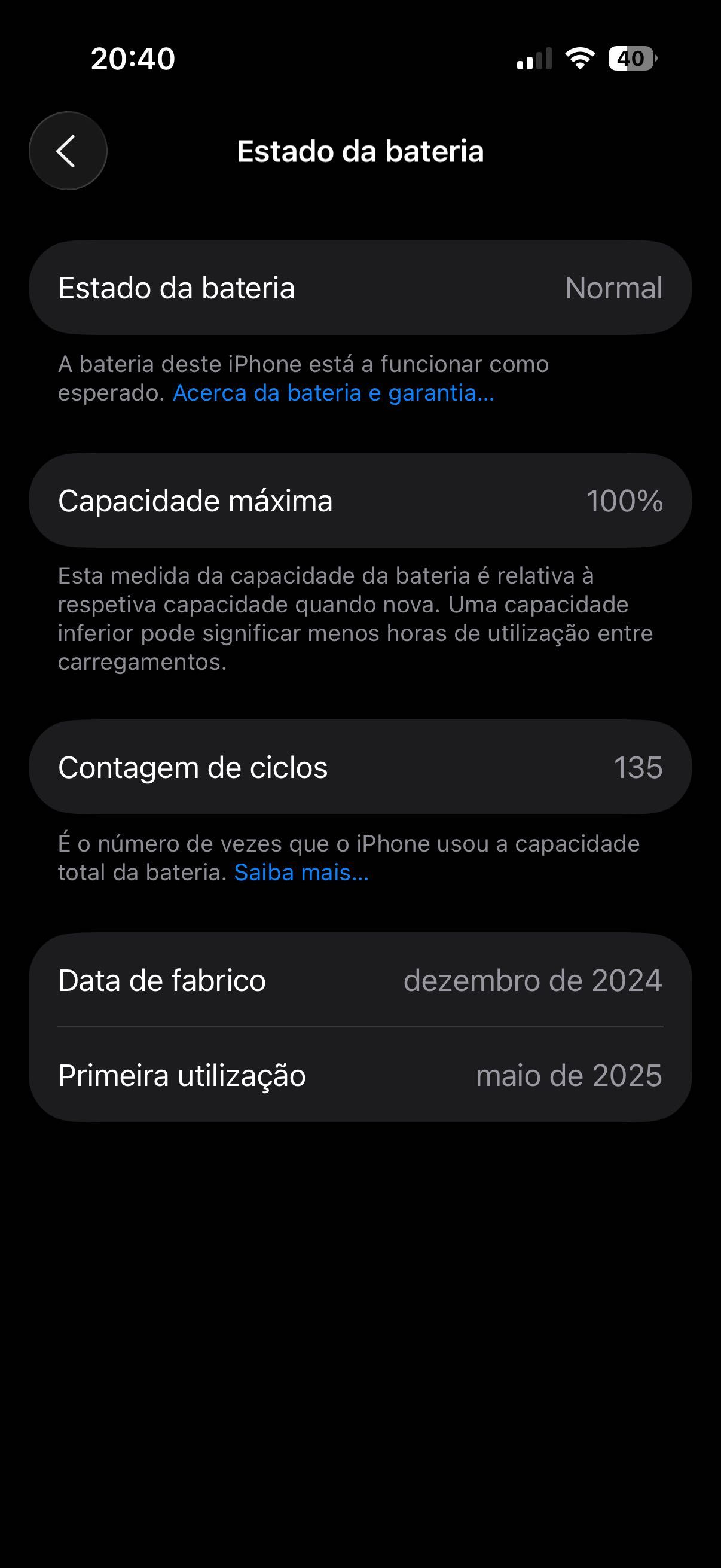 iPhone 16 pro 128gb Preto
