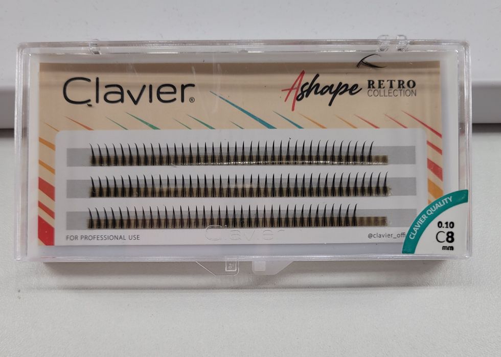 Clavier Ashape rzęsy