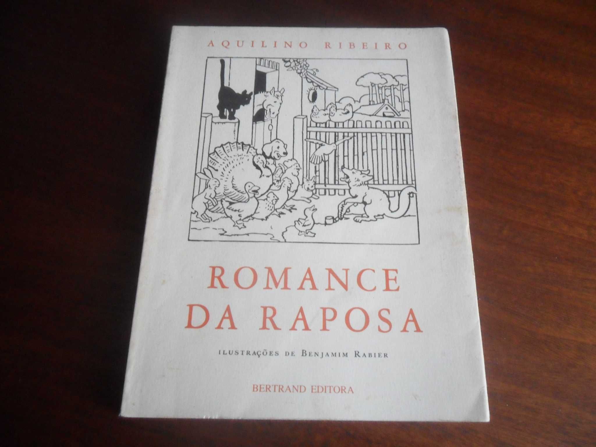"Romance da Raposa" de Aquilino Ribeiro - 22ª Edição de 1992