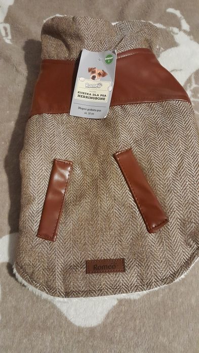 Nowa kurtka dla psa wymiar "s"