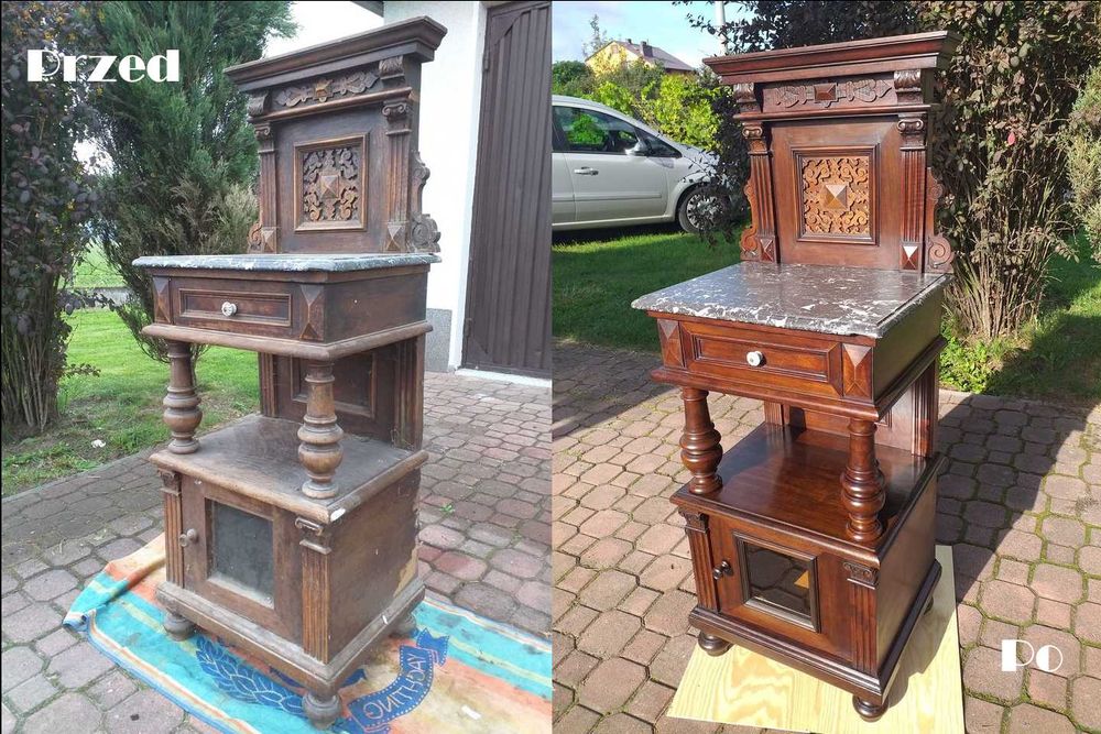 Renowacja mebli zabytkowych i przedmiotów drewnianych