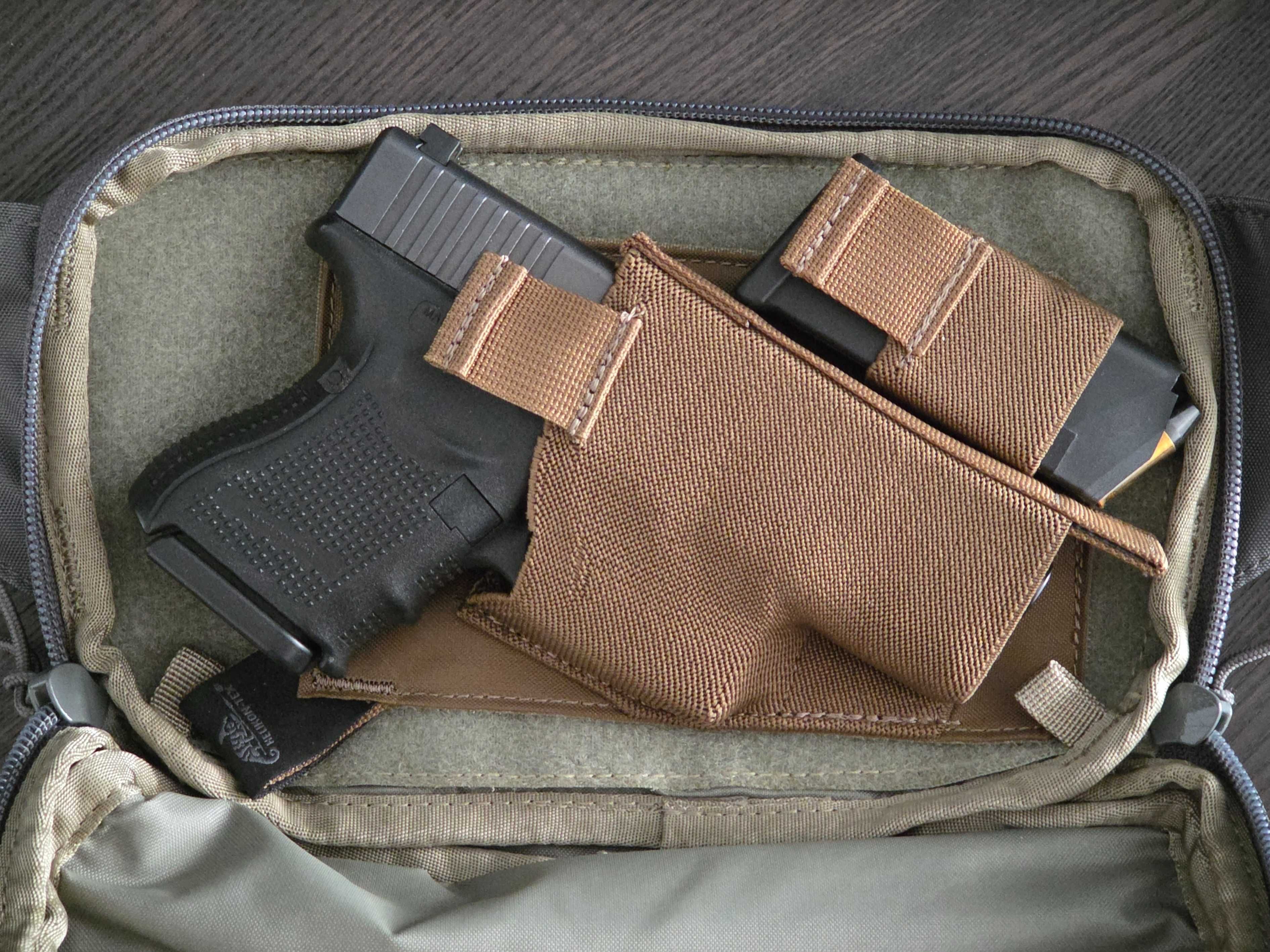 Bolsa de cintura Eberlestock Bando com coldre