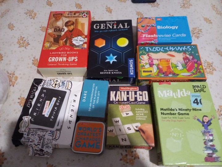 Настольні ігри на англійскій мові