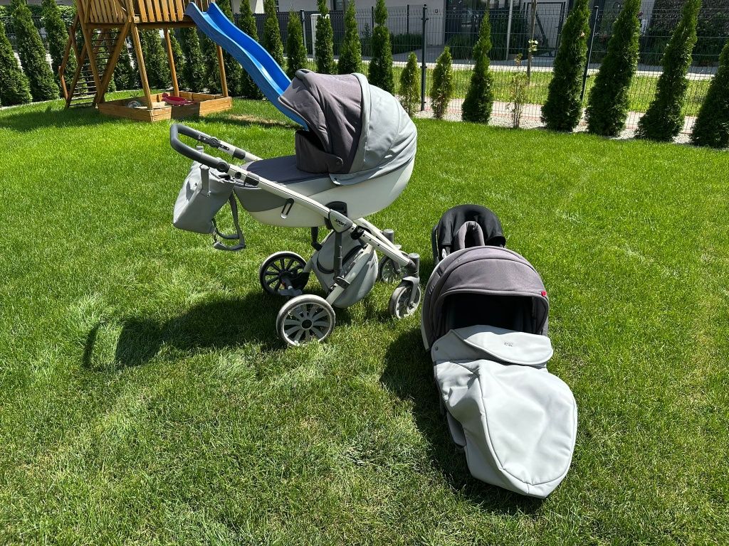 Anex Sport wózek 2w1 plus łupina Maxi Cosi z adapterami