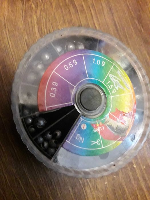 ciężarki wędkarskie zestaw