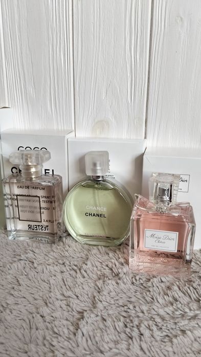 Парфуми чоловічі жіночі Chanel , D.Gabbana , Lancome , Kenzo і інші
