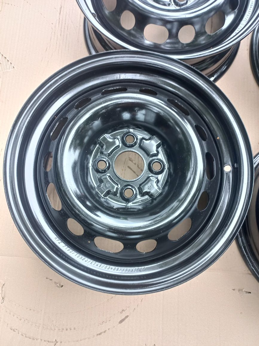 felgi stalowe 15" 4x100 6x15 ET 45 MAZDA 2