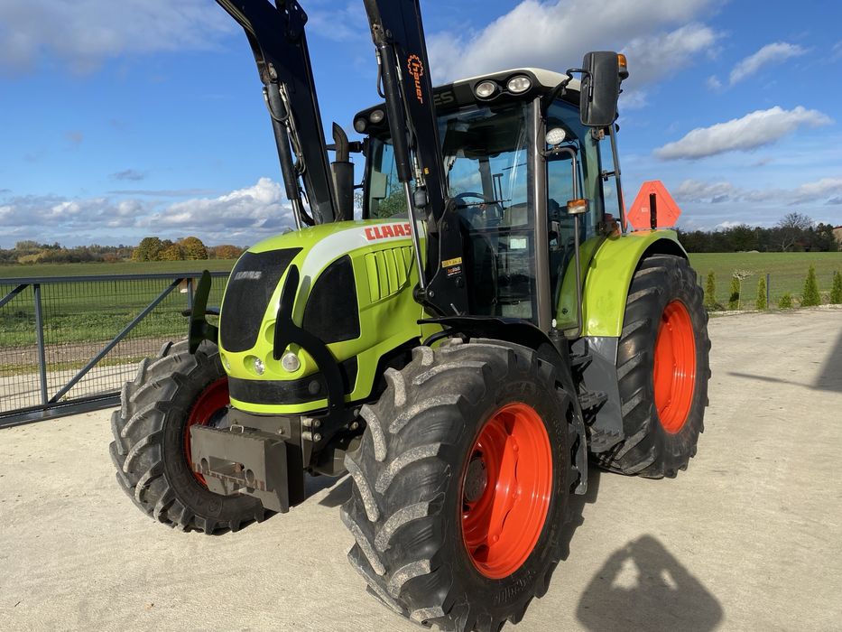 CIĄGNIK CLAAS ARES 577 ATZ TUR ŁYŻKA sup sta valtra john deere renault