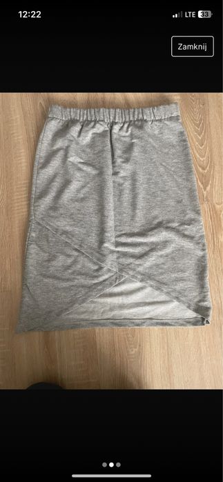 Z spódniczka szara sportowa