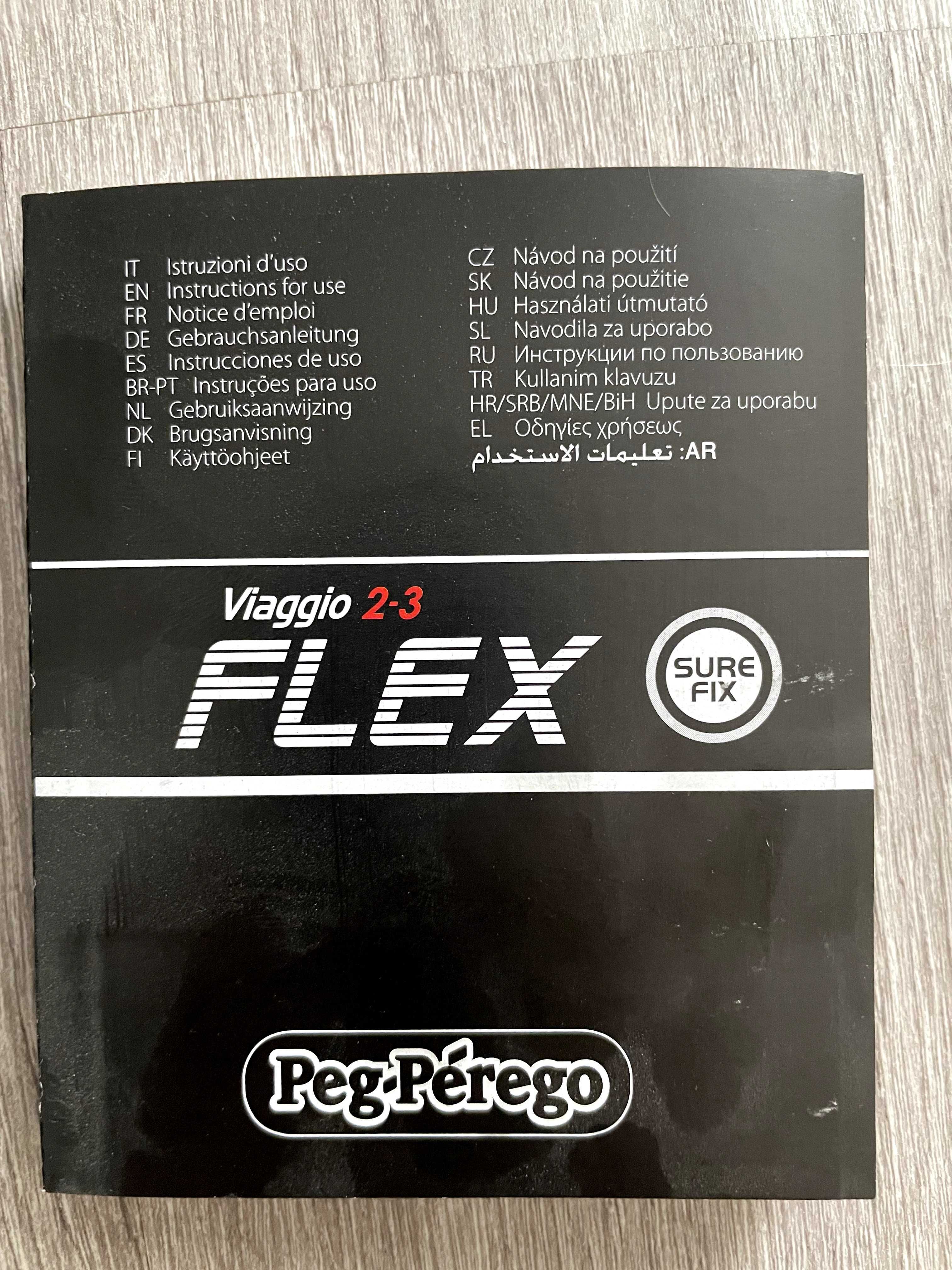 *COMO NOVA* Cadeira auto Peg Pérego Viaggio 2-3 Flex ISOFIX (EM MĀO)