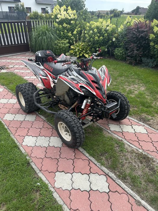 Sprzedam yamaha raptor 350 po swapie na cb500