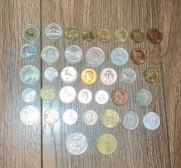 Monety obiegowe polskie i zagraniczne