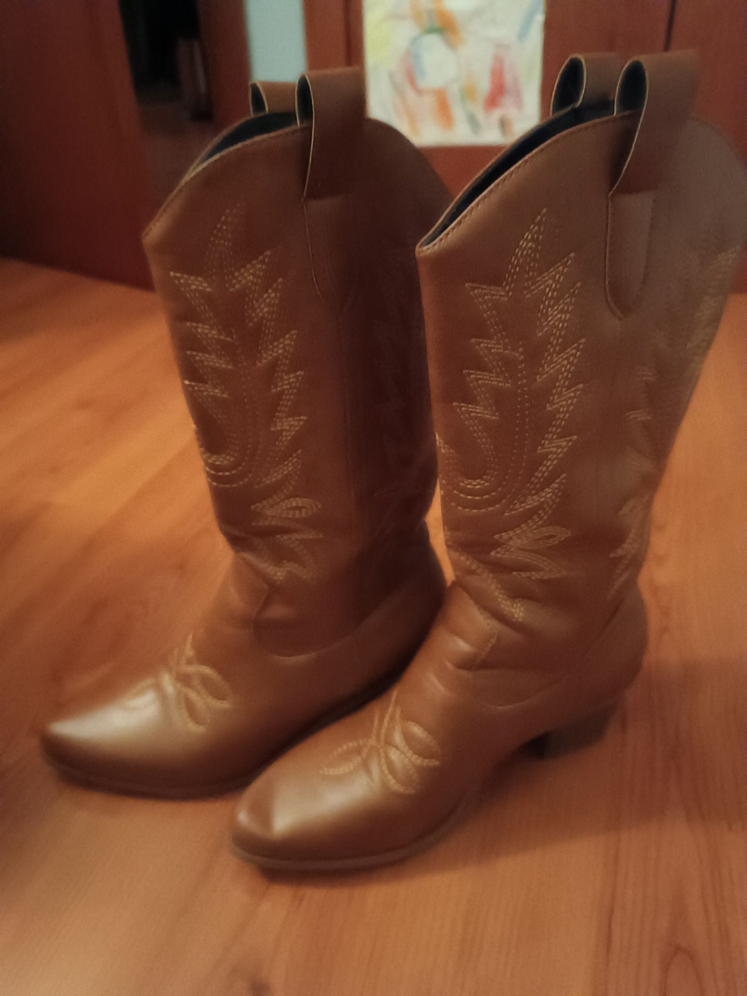 Botas cowboy novas