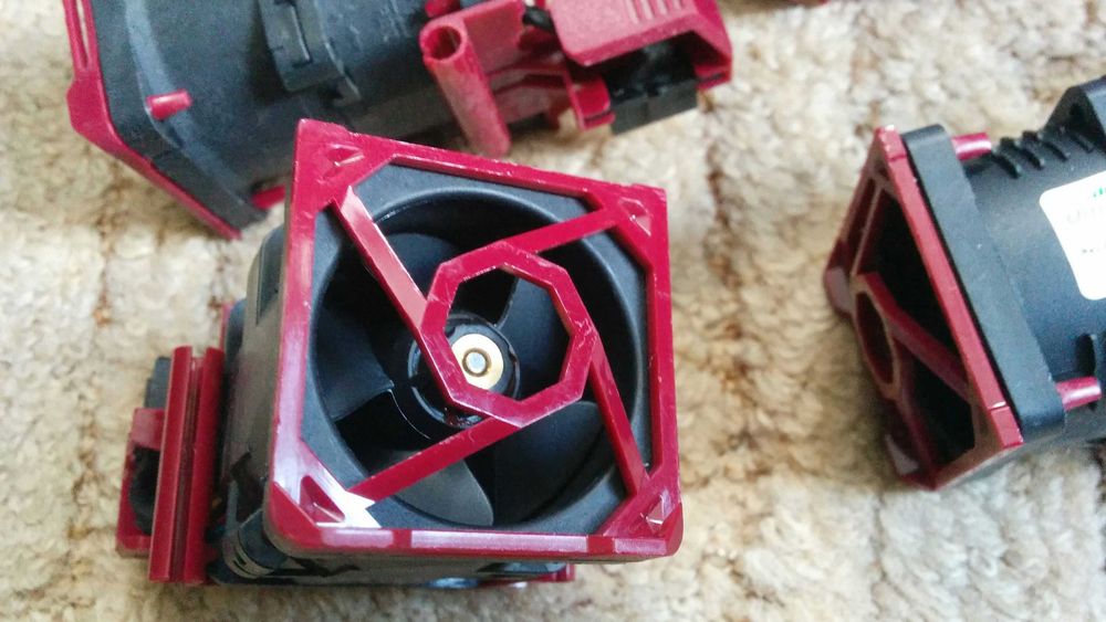 Вентилятори 40х40х56 мм 12в 1.5А 24000 об/хв для пальника.