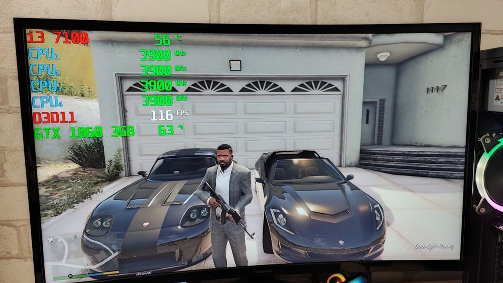 Игровой ПК DDR4 GTX 1060 CS 2 GTA5 WOT fortnite RUST dota2