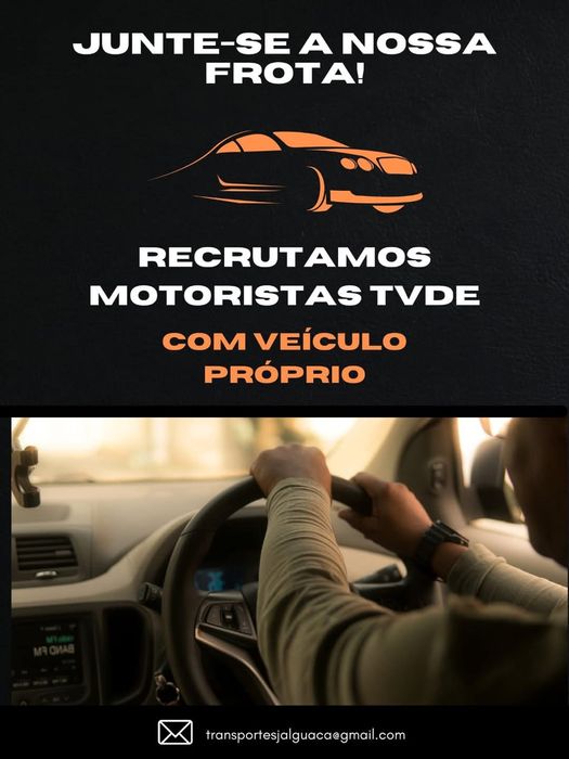 TVDE/UBER/BOLT..Aluguer de Slot