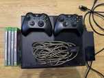 Ігрова приставка Xbox one 500gb, 2 джойстика, 5 дисків з іграми