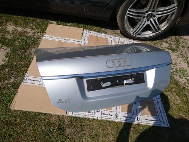 Tylna Klapa Audi a6 c6 pokrywa bagażnika ładna bagażnik sedan