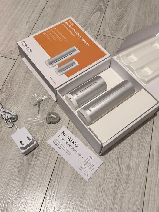 Netatmo Weather Station plus czujnik zewnętrzny wifi aplikacja