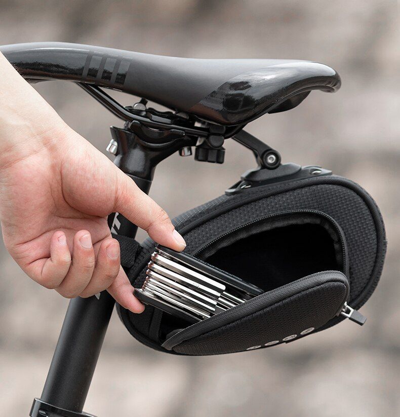 Sakwa Rowerowa Pod Siodełko Wodoodporna Rockbros C40 1L